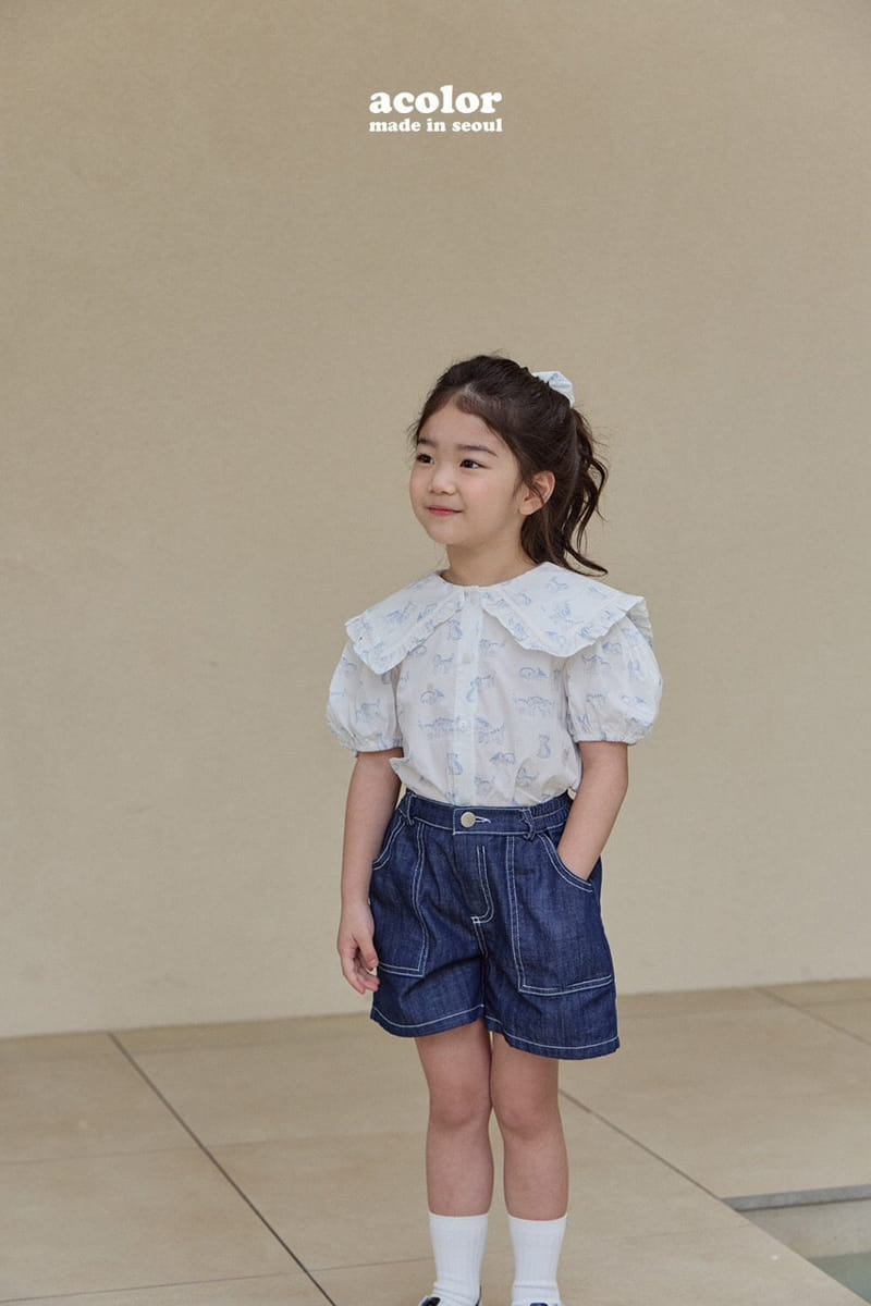 Acolor - Korean Children Fashion - #kidzfashiontrend - Linen Jeans - 4