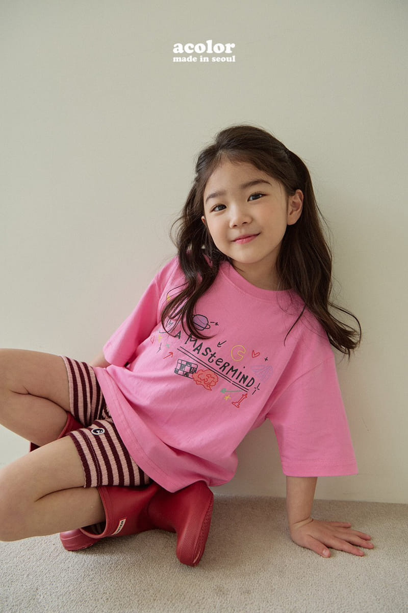 Acolor - Korean Children Fashion - #childofig - Sketch Tee - 10