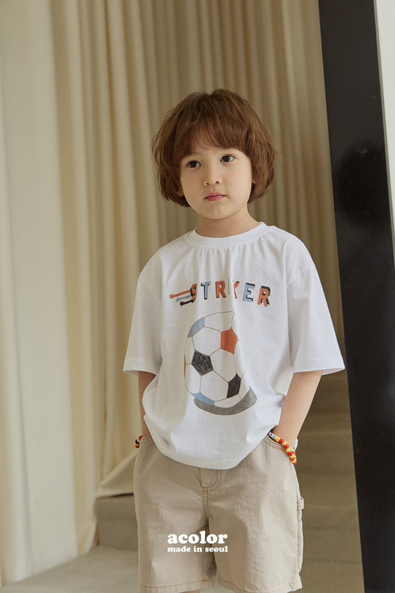 Acolor - Korean Children Fashion - #childofig - Soccer Ball Tee - 8