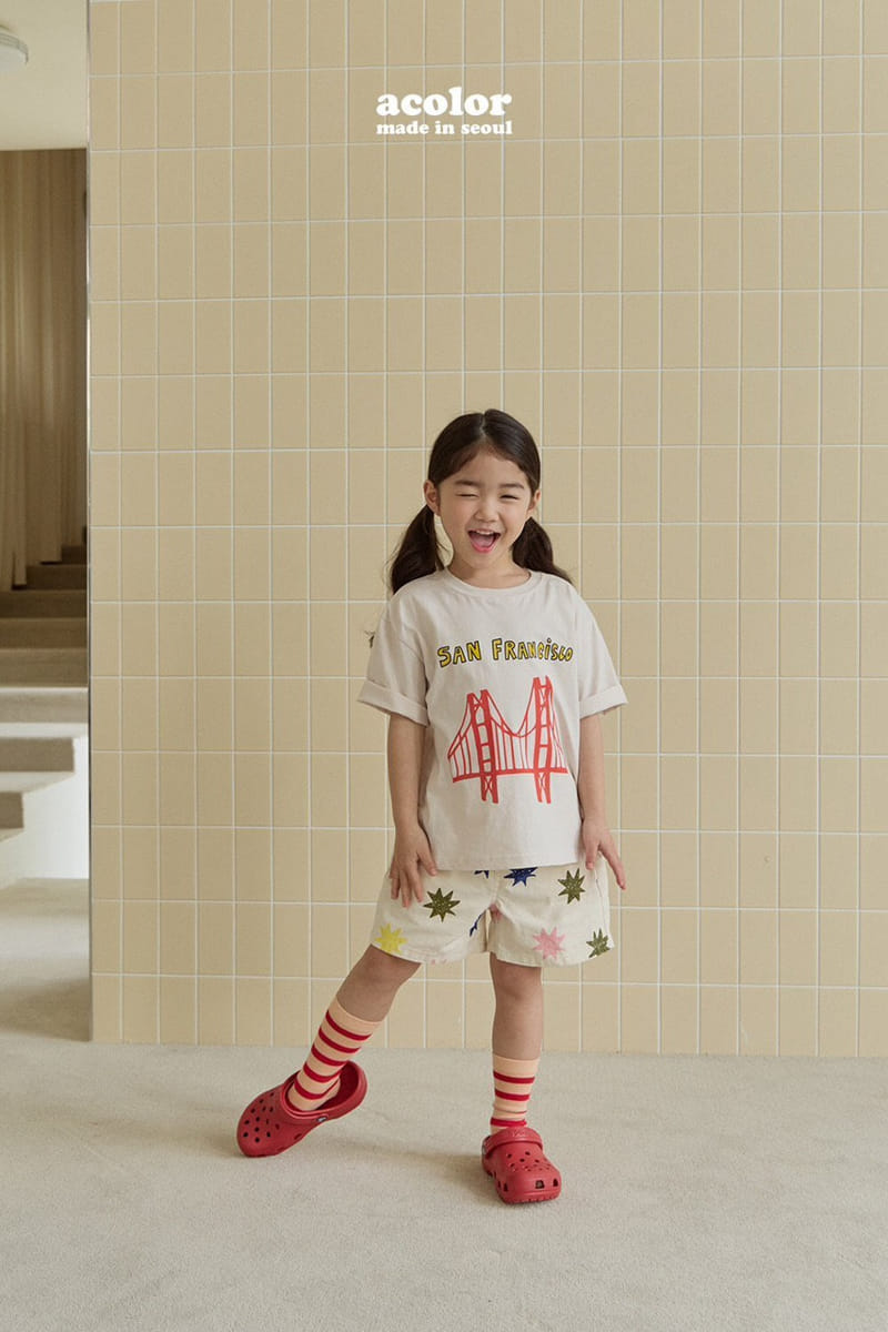 Acolor - Korean Children Fashion - #childrensboutique - Bridge Tee - 8