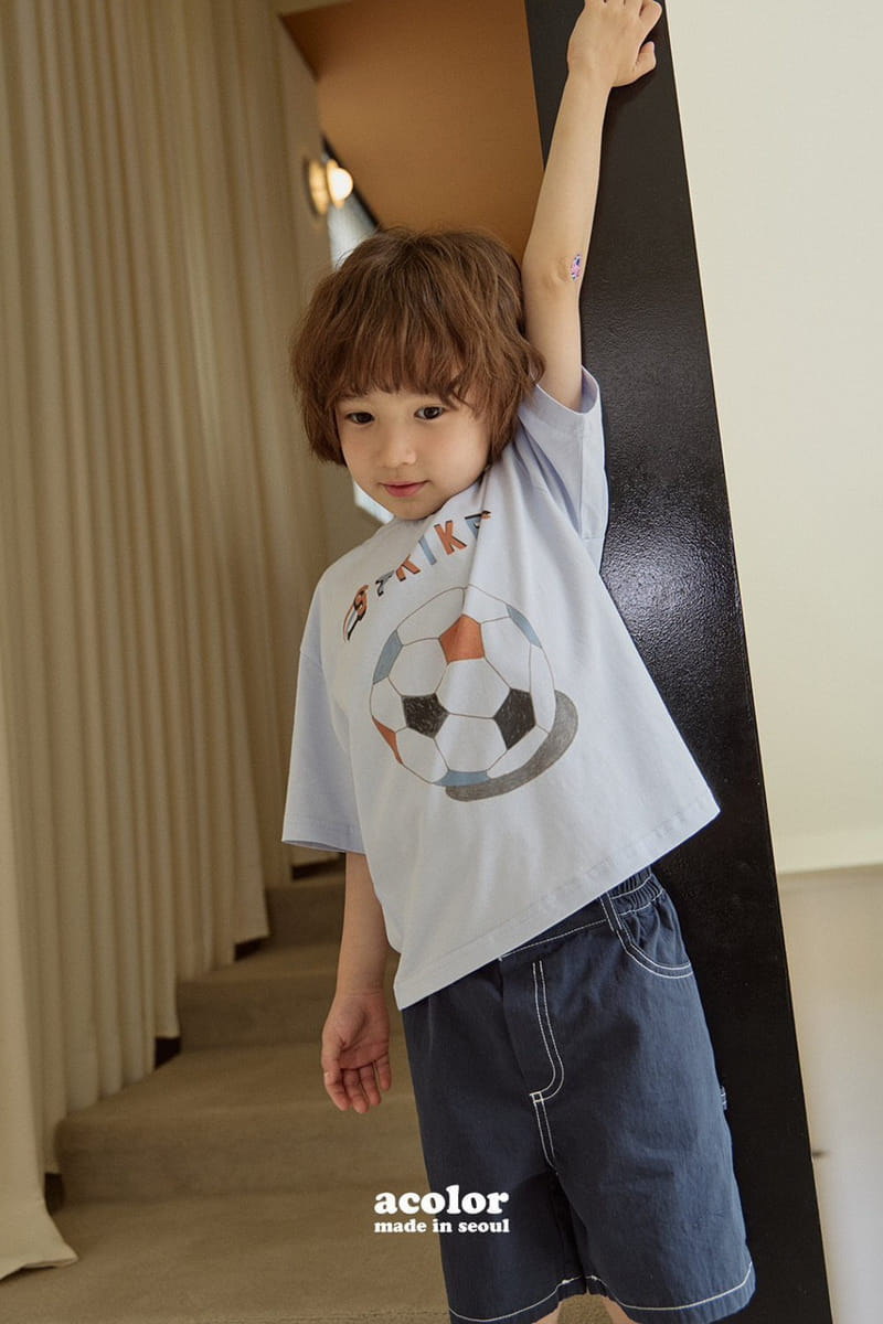 Acolor - Korean Children Fashion - #discoveringself - Soccer Ball Tee - 11