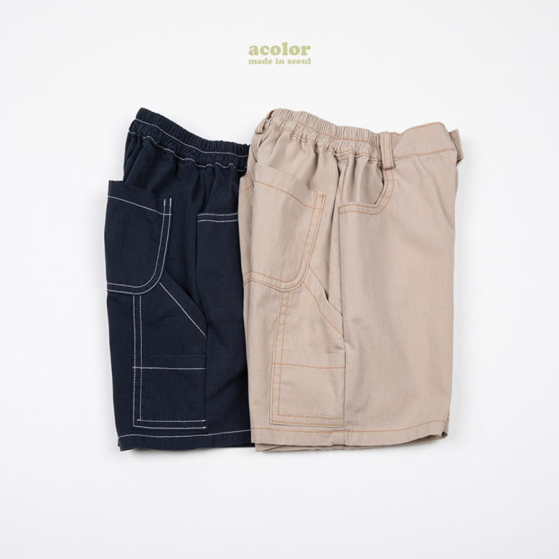 Acolor - Korean Children Fashion - #discoveringself - Hamer Shorts