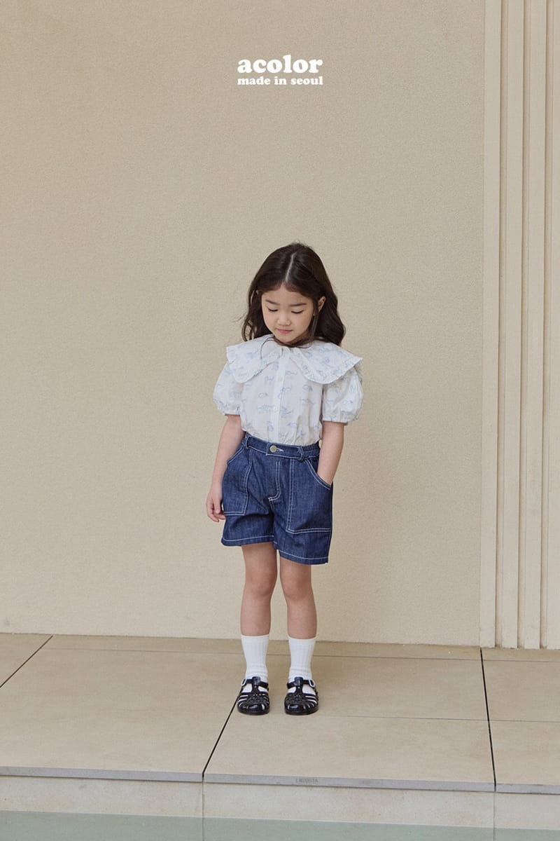 Acolor - Korean Children Fashion - #fashionkids - Cats Blouse - 6