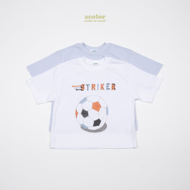 Acolor - Korean Children Fashion - #fashionkids - Soccer Ball Tee - 12