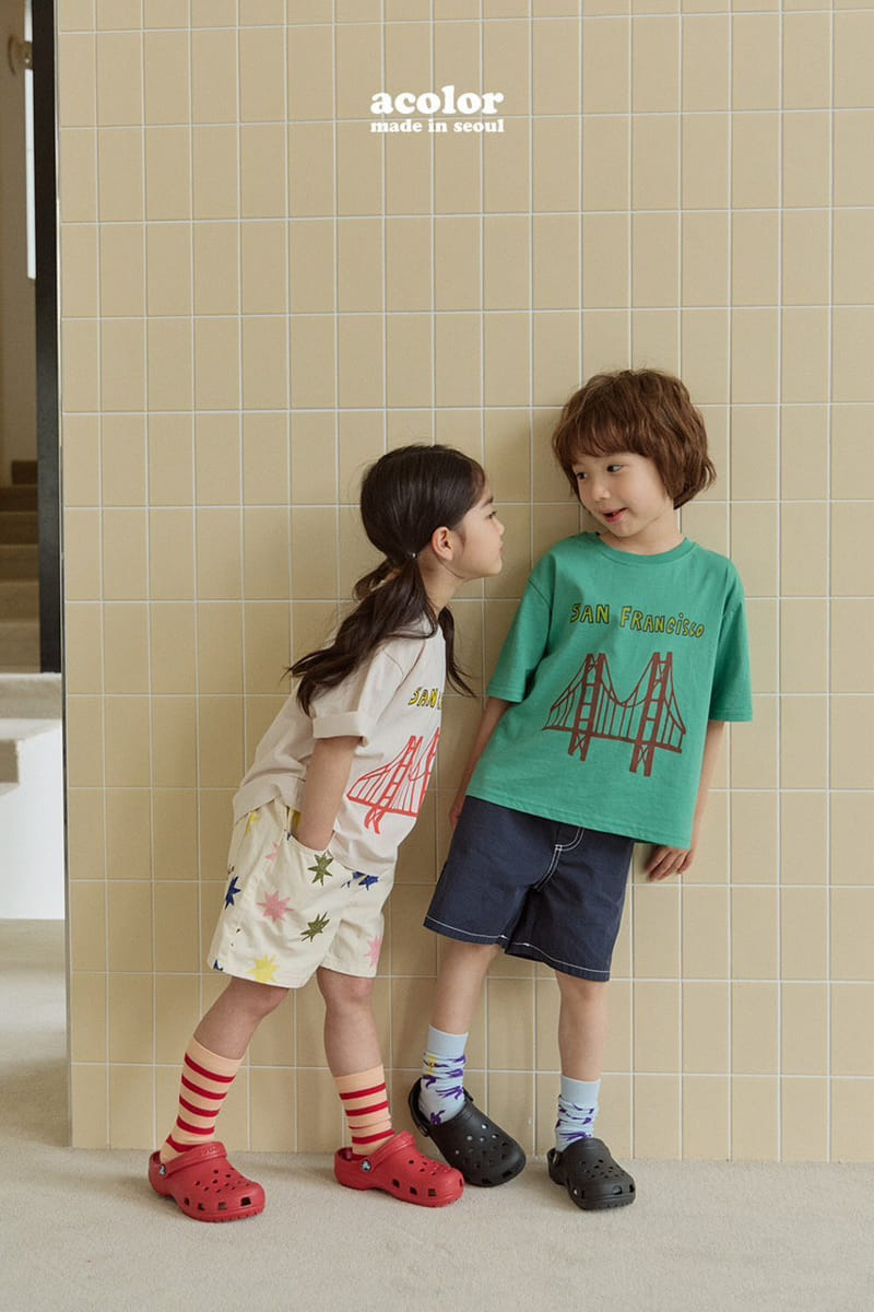 Acolor - Korean Children Fashion - #fashionkids - Bridge Tee - 11