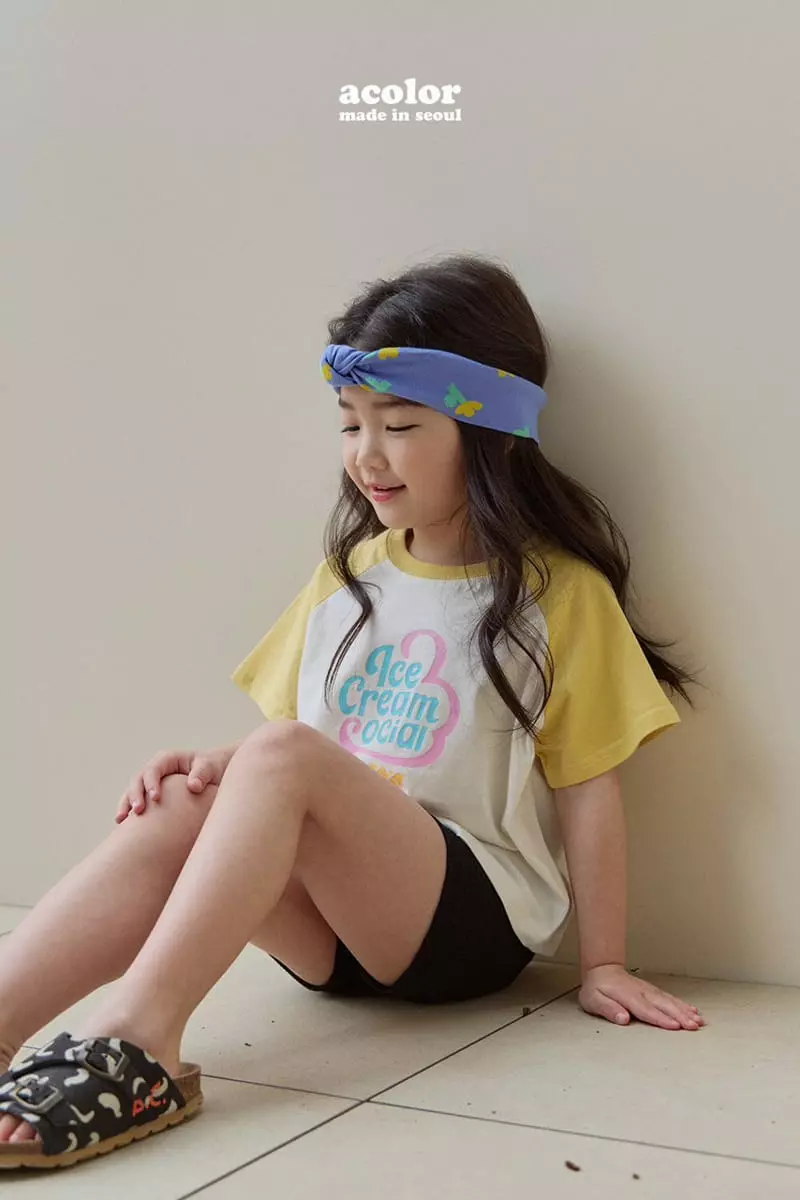 Acolor - Korean Children Fashion - #fashionkids - Ice Cream Tee - 4