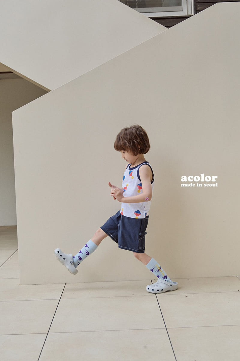 Acolor - Korean Children Fashion - #kidsshorts - Hamer Shorts - 4