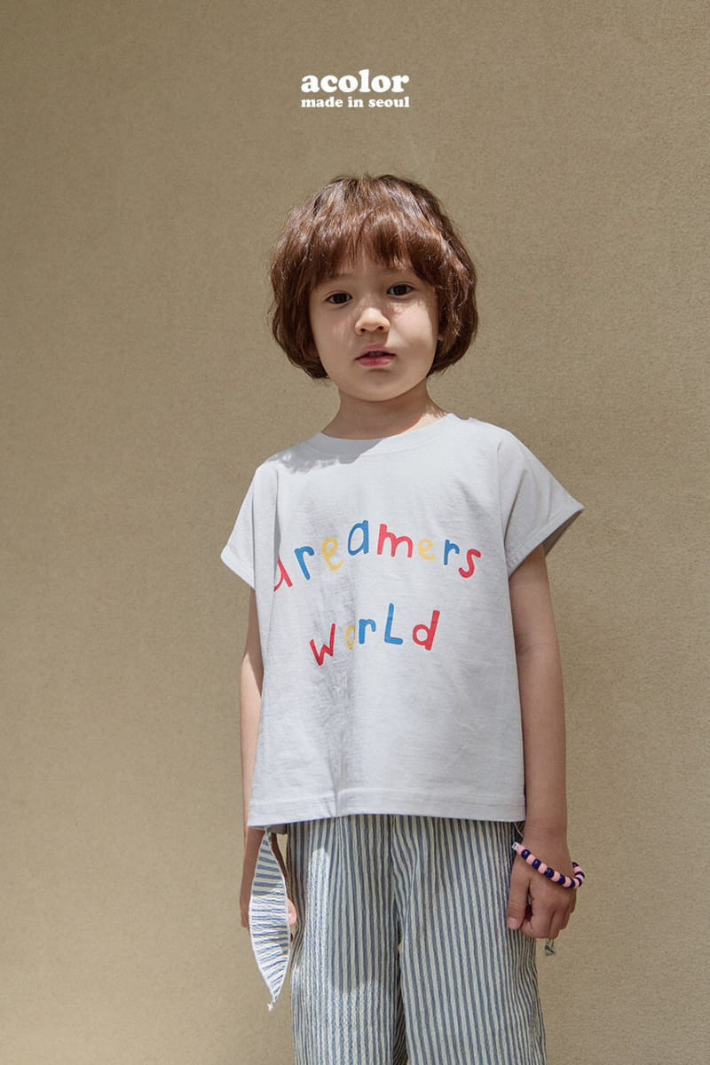 Acolor - Korean Children Fashion - #littlefashionista - Dreamer Tee - 7