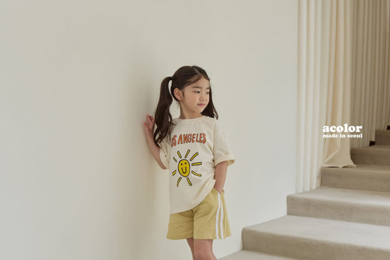 Acolor - Korean Children Fashion - #littlefashionista - Side Shorts - 6