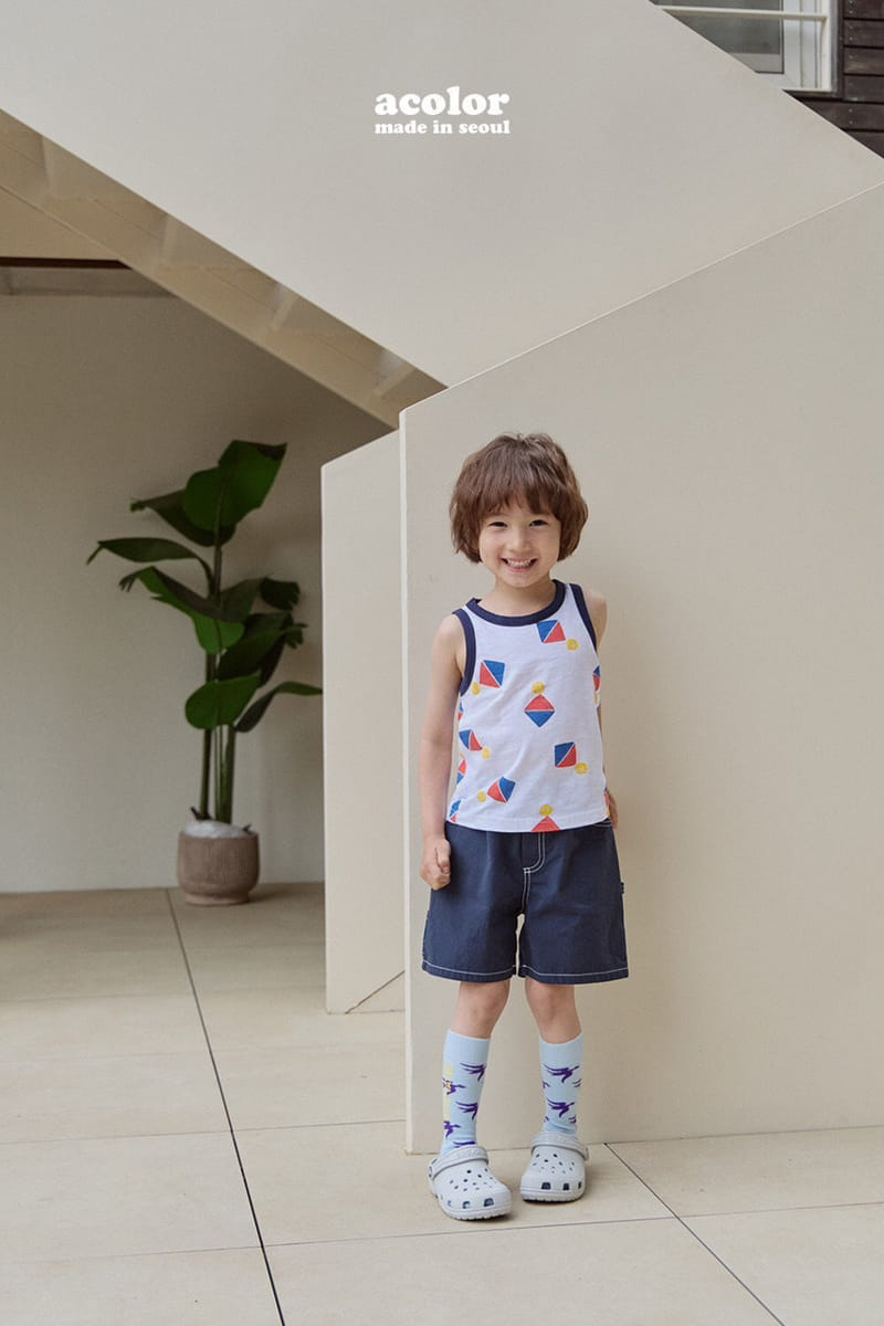 Acolor - Korean Children Fashion - #magicofchildhood - Kid Sleeveless - 11