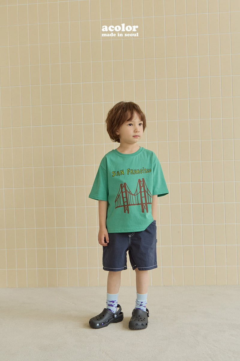 Acolor - Korean Children Fashion - #magicofchildhood - Hamer Shorts - 8