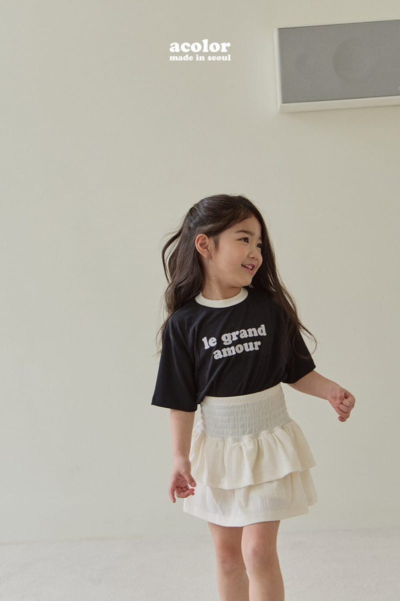 Acolor - Korean Children Fashion - #minifashionista - Amor Tee - 11