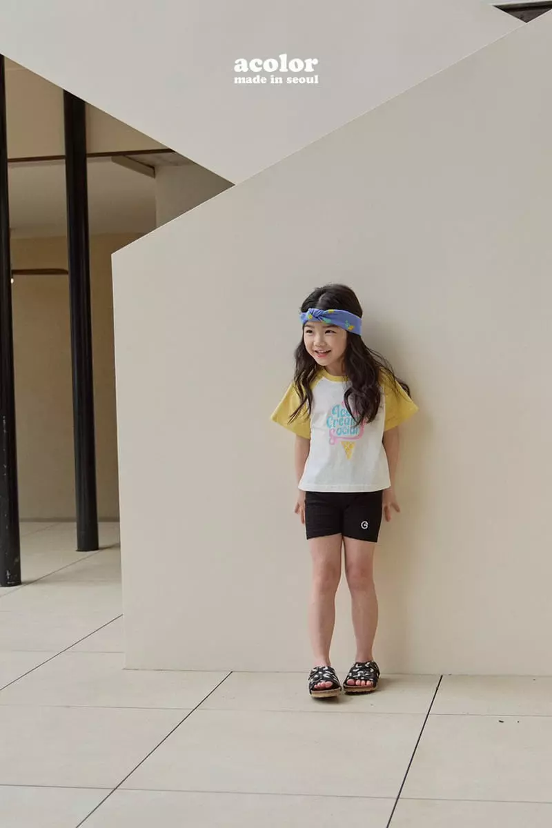 Acolor - Korean Children Fashion - #minifashionista - Ice Cream Tee - 10