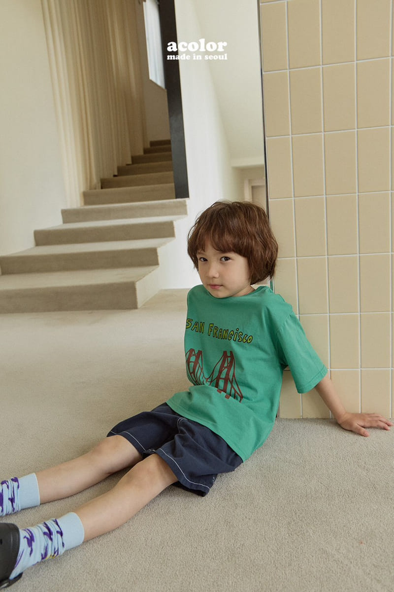 Acolor - Korean Children Fashion - #magicofchildhood - Bridge Tee - 4