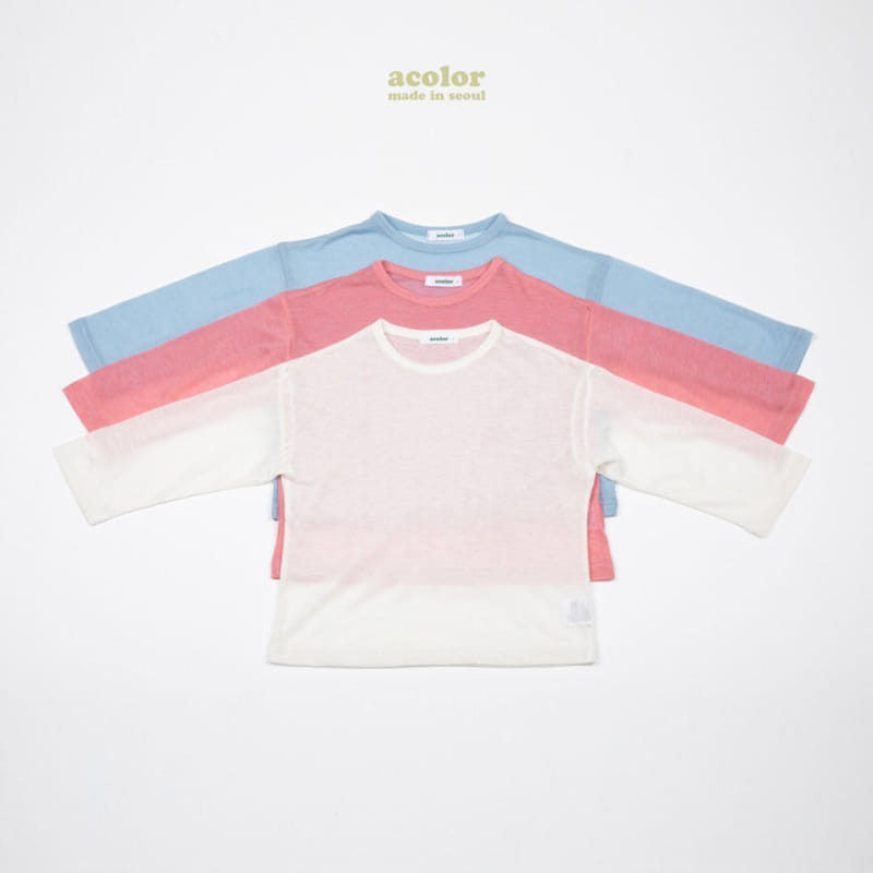 Acolor - Korean Children Fashion - #prettylittlegirls - Summer Tencel Tee