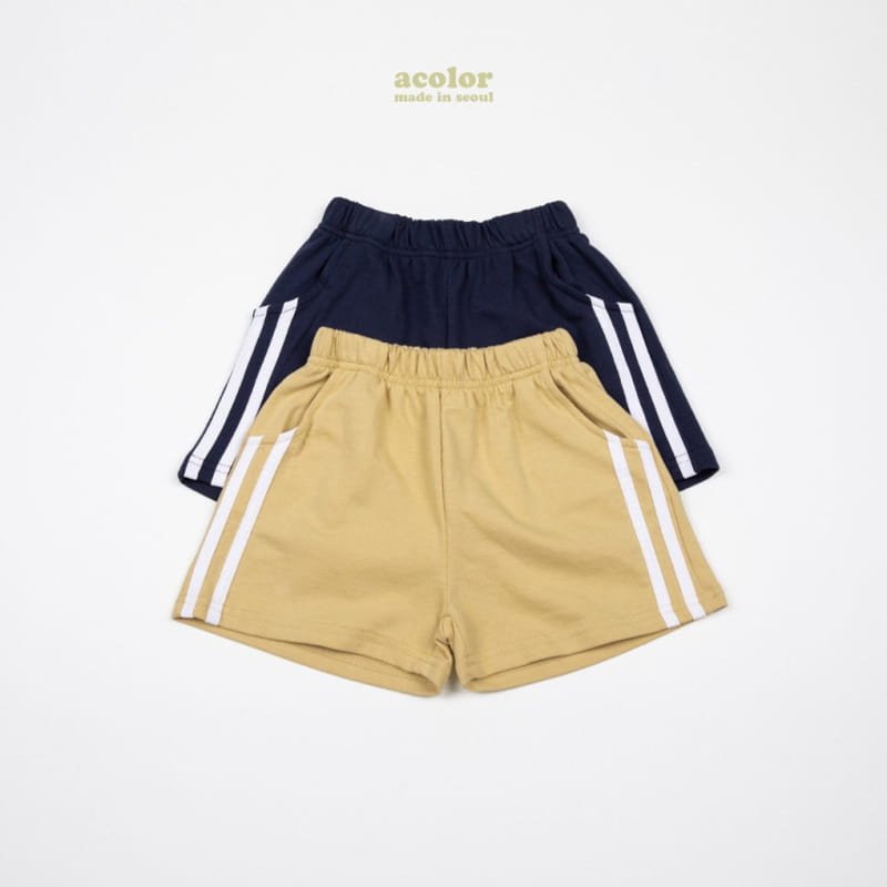 Acolor - Korean Children Fashion - #stylishchildhood - Side Shorts - 12