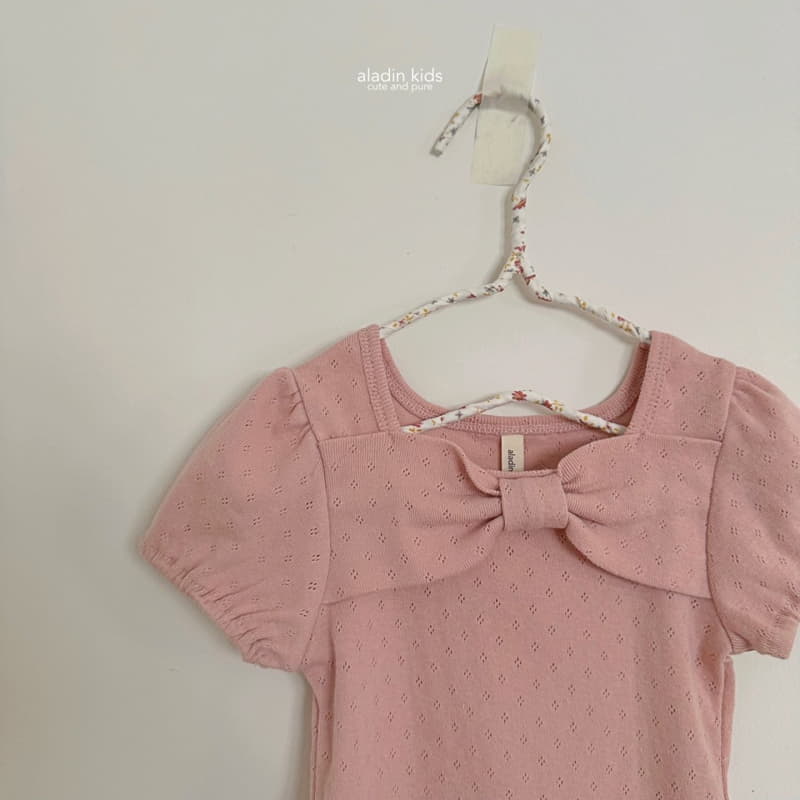 Aladin - Korean Children Fashion - #minifashionista - Lovely Ribbon Tee - 10