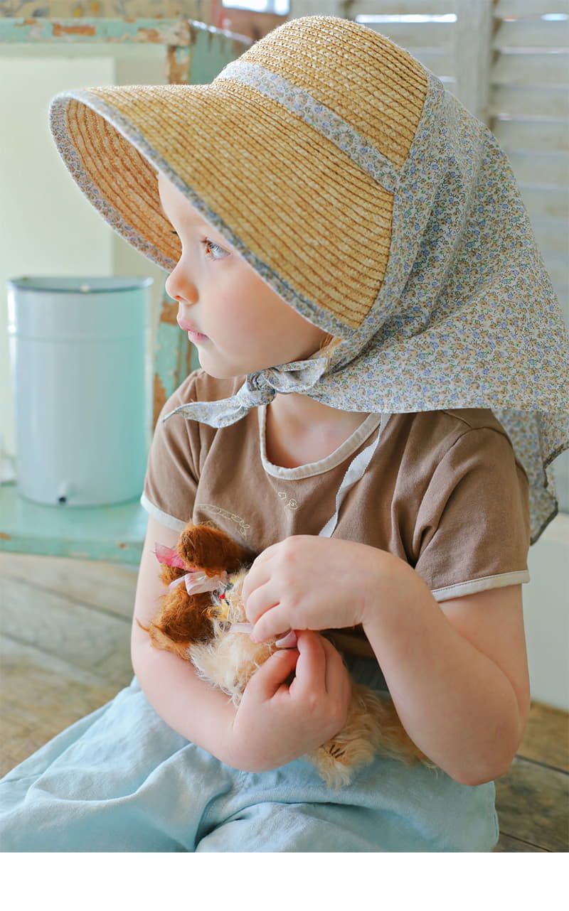 Amber - Korean Children Fashion - #fashionkids - Picnic Straw Hat