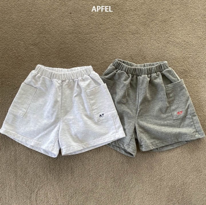 Apfel - Korean Children Fashion - #discoveringself - Pocket Shorts