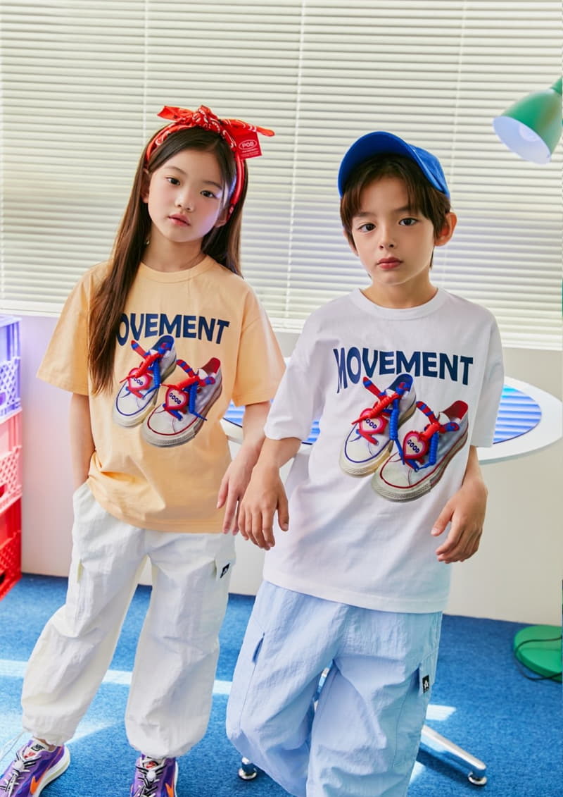 Apple Smile - Korean Children Fashion - #childofig - Heart Shoe Tee - 7