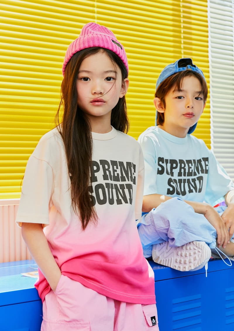 Apple Smile - Korean Children Fashion - #designkidswear - Sound Tee - 5