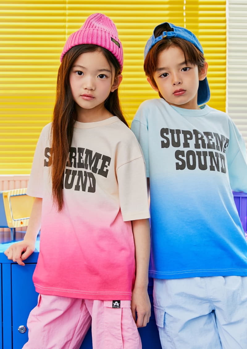 Apple Smile - Korean Children Fashion - #discoveringself - Sound Tee - 6