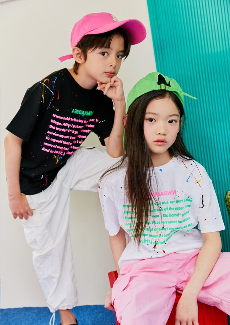 Apple Smile - Korean Children Fashion - #fashionkids - Mac Painting Tee - 8