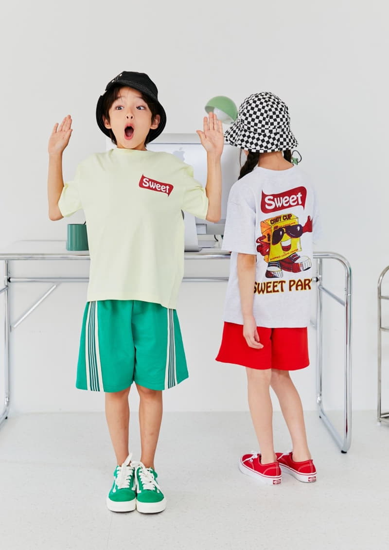 Apple Smile - Korean Children Fashion - #fashionkids - Sweet Tee