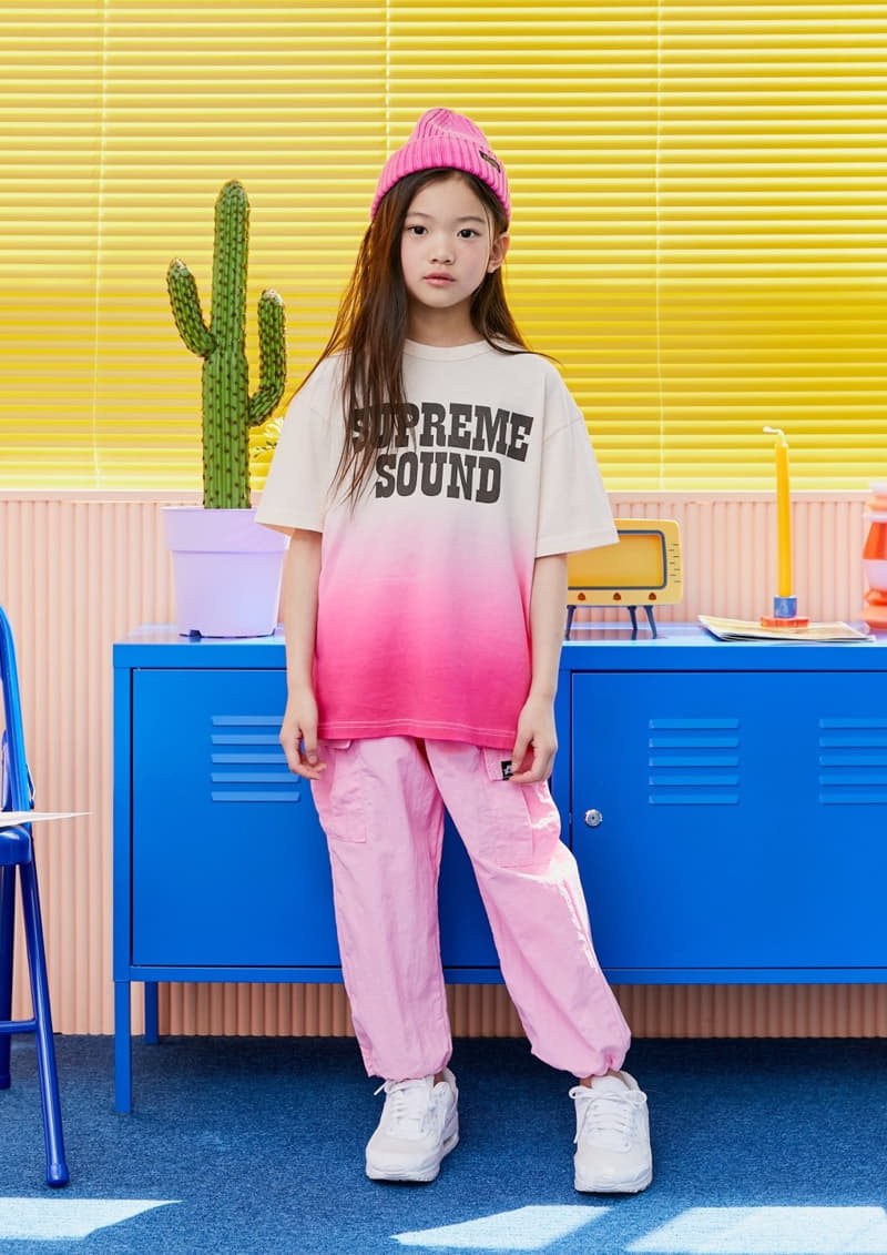 Apple Smile - Korean Children Fashion - #kidsshorts - Sound Tee - 8