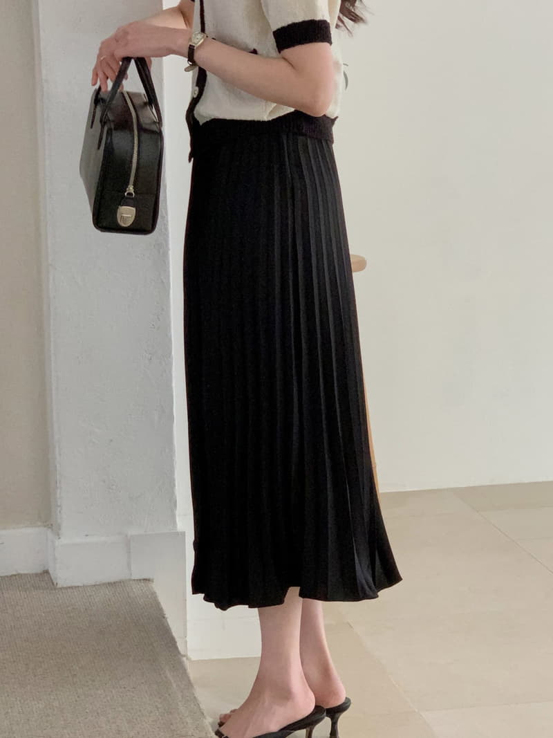 Atthismoment - Korean Women Fashion - #womensfashion - Loco Wrinkle Skirt - 3