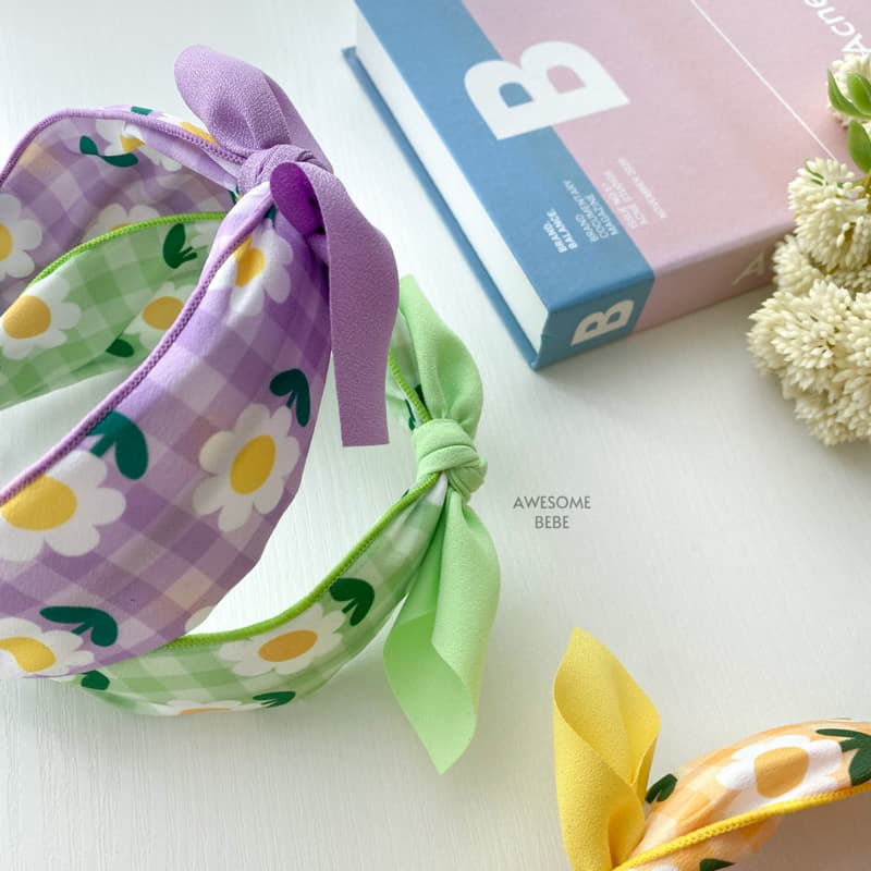 Awesome Bebe - Korean Children Fashion - #Kfashion4kids - Color Daisy Ribbon Hairband - 8