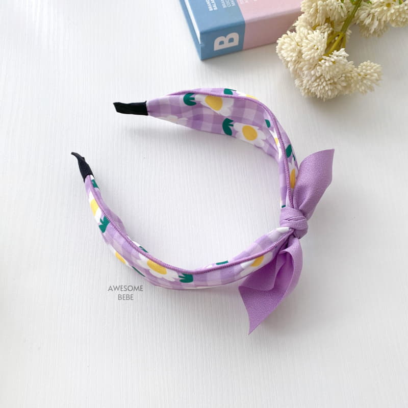 Awesome Bebe - Korean Children Fashion - #magicofchildhood - Color Daisy Ribbon Hairband - 10