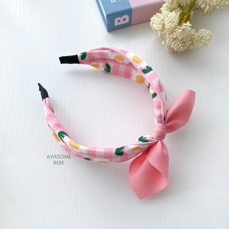 Awesome Bebe - Korean Children Fashion - #minifashionista - Color Daisy Ribbon Hairband - 11