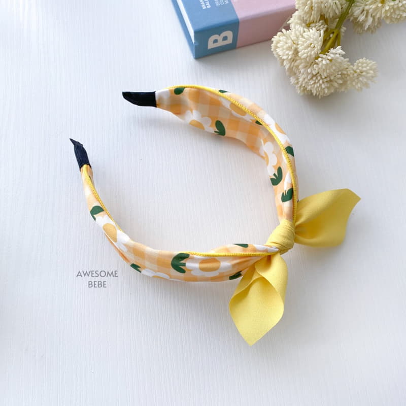 Awesome Bebe - Korean Children Fashion - #prettylittlegirls - Color Daisy Ribbon Hairband - 12