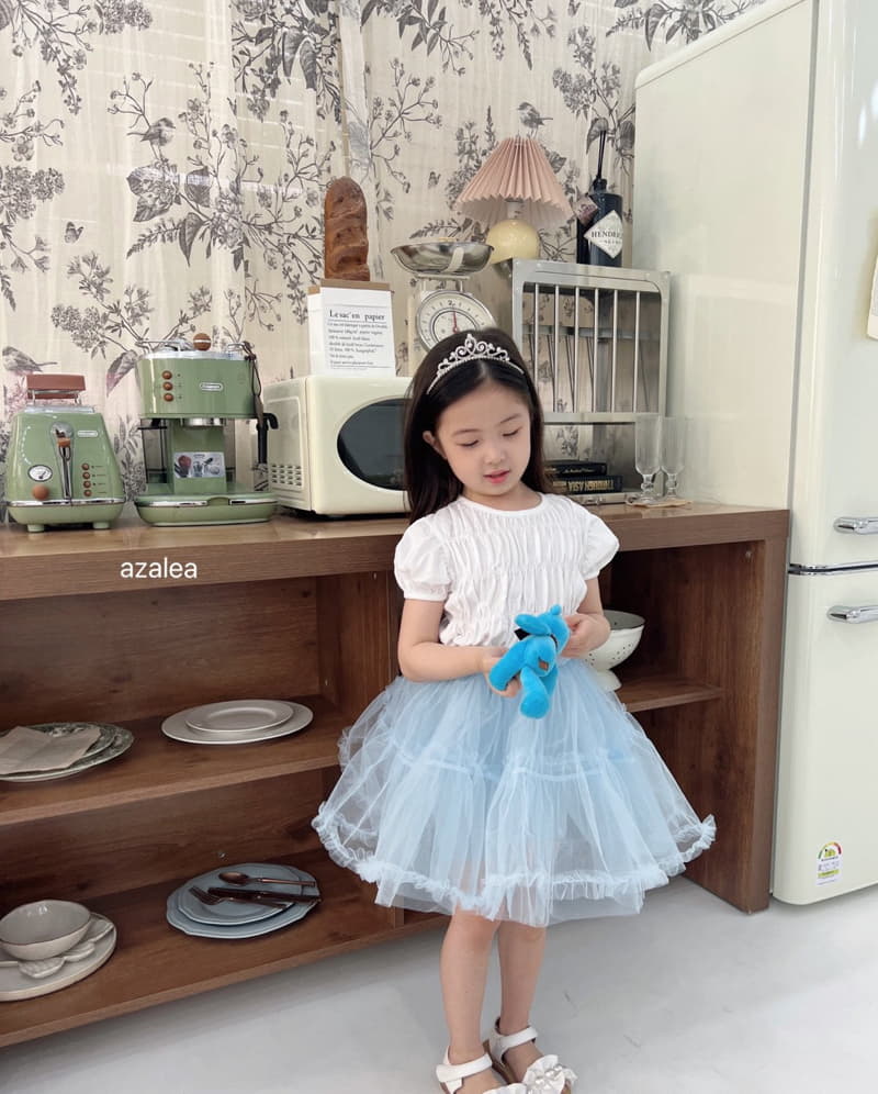 Azalea - Korean Baby Fashion - #babyoninstagram - Line Puff Tee Bebe 9~18m - 5