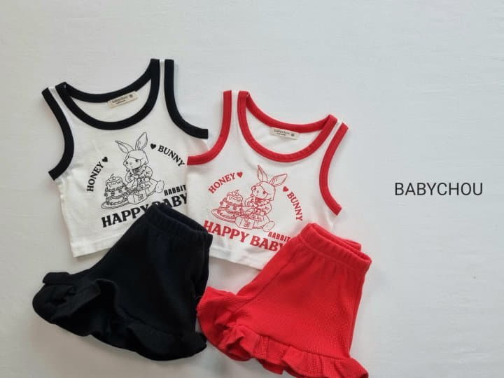 Babychou - Korean Children Fashion - #childofig - Honey Barine Top Bottom Set - 4