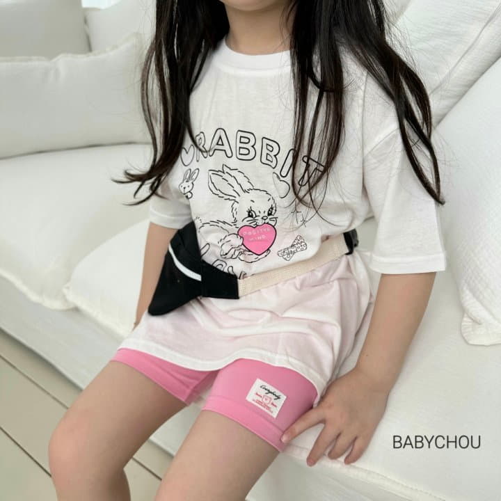 Babychou - Korean Children Fashion - #todddlerfashion - Loose Lit Tee - 8