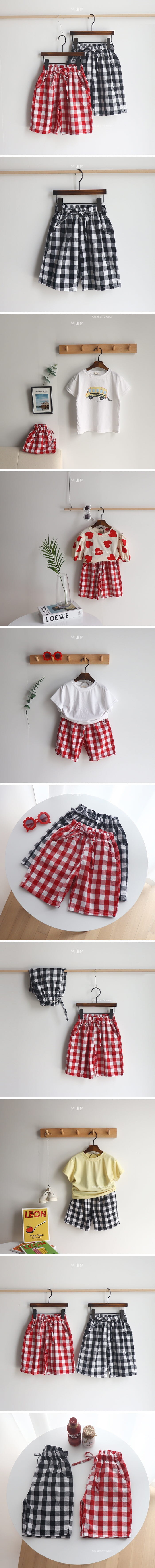 Bebe Love - Korean Children Fashion - #childrensboutique - Basic Cropped Pants