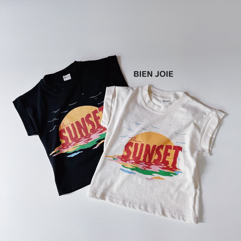 Bien Joie - Korean Children Fashion - #childofig - Sunset Roll-up Tee