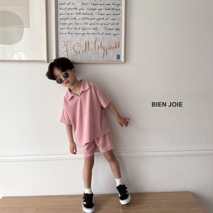 Bien Joie - Korean Children Fashion - #childofig - Ocean Top Bottom Set - 12