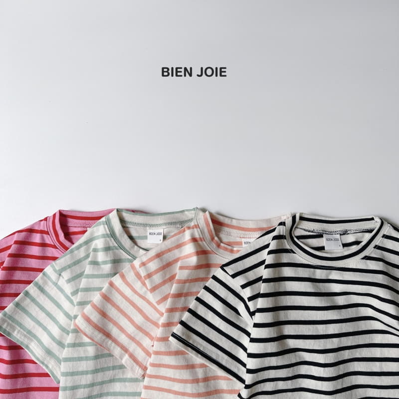 Bien Joie - Korean Children Fashion - #fashionkids - Benti Stripes Tee