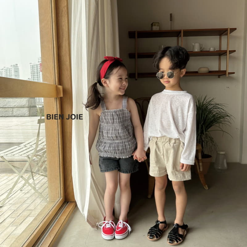 Bien Joie - Korean Children Fashion - #fashionkids - Gri Pants - 5