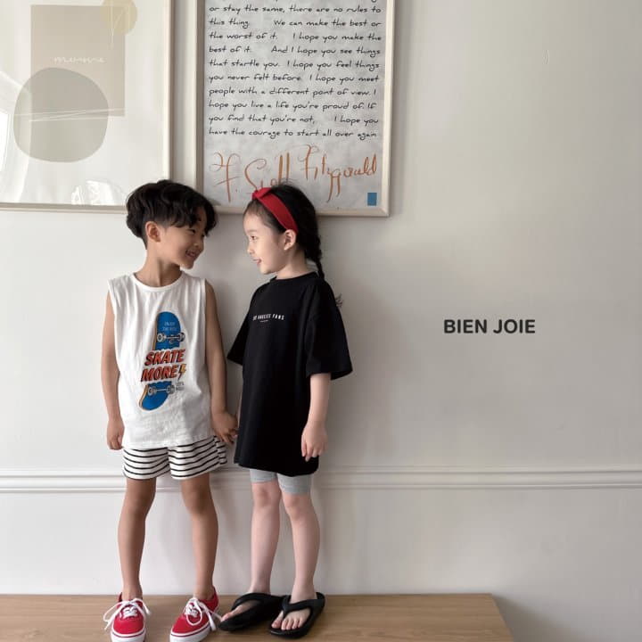 Bien Joie - Korean Children Fashion - #fashionkids - Tomi Stripes Shorts - 11