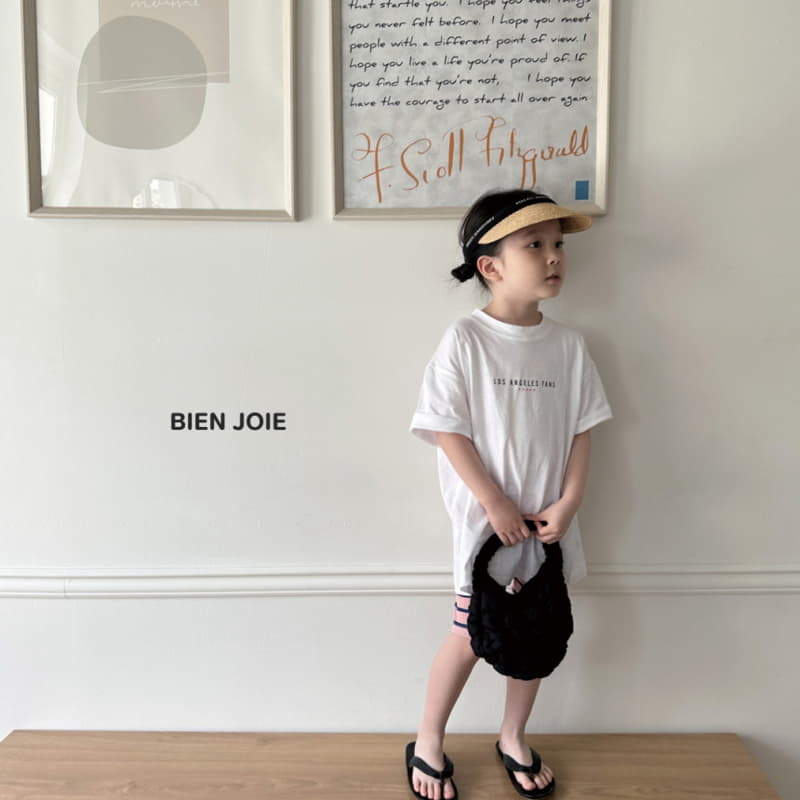 Bien Joie - Korean Children Fashion - #kidsshorts - Los AN Tee - 10