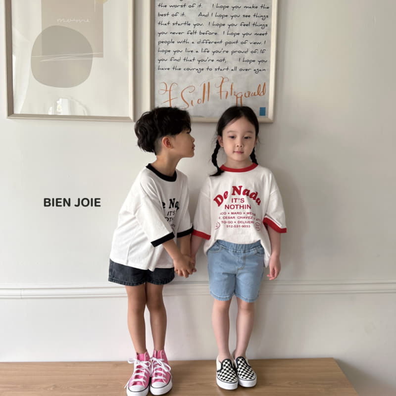 Bien Joie - Korean Children Fashion - #kidsshorts - Nada Tee - 5