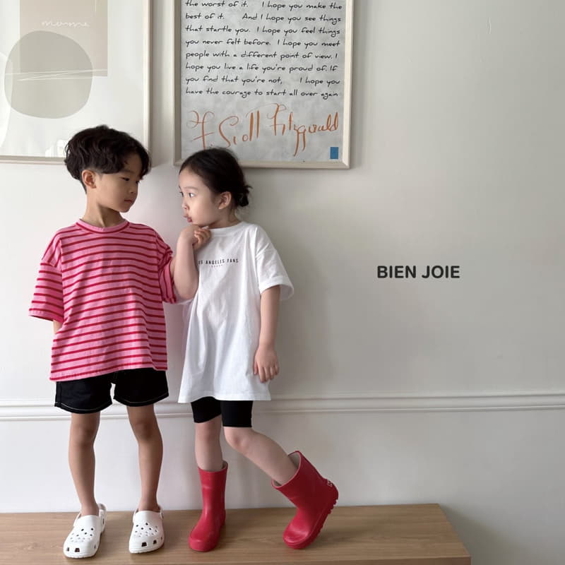 Bien Joie - Korean Children Fashion - #kidsstore - Benti Stripes Tee - 4