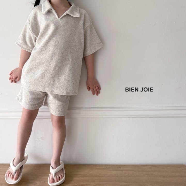 Bien Joie - Korean Children Fashion - #kidzfashiontrend - Ocean Top Bottom Set - 3