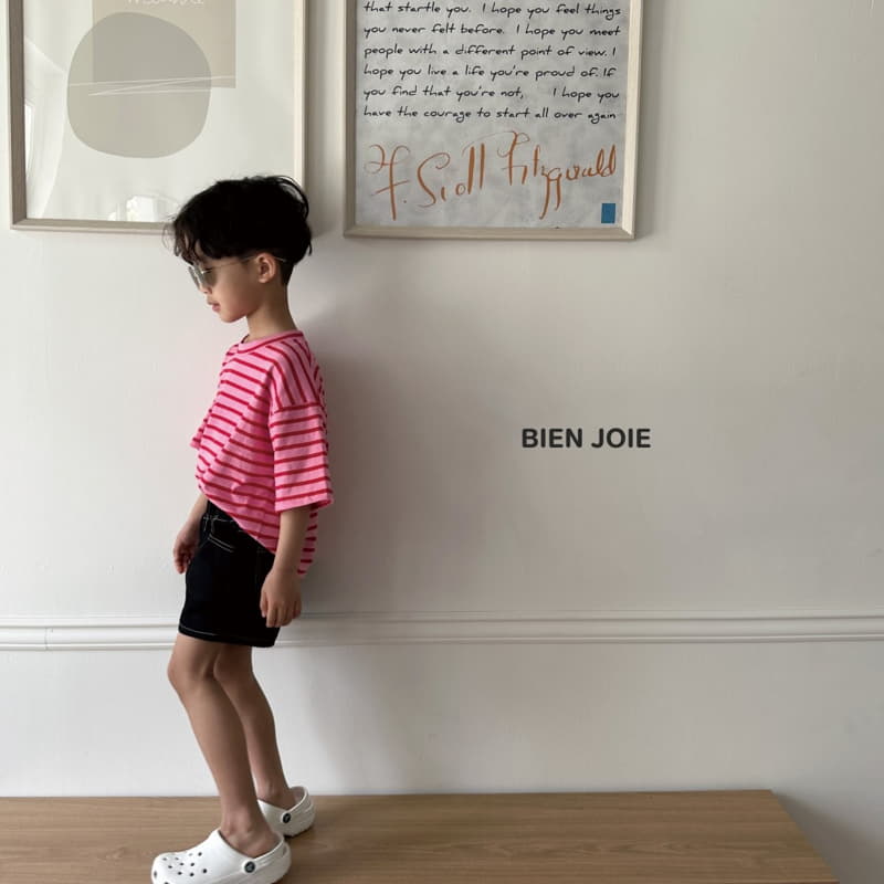 Bien Joie - Korean Children Fashion - #magicofchildhood - Benti Stripes Tee - 7