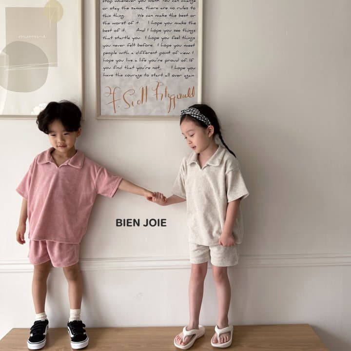 Bien Joie - Korean Children Fashion - #prettylittlegirls - Ocean Top Bottom Set - 8