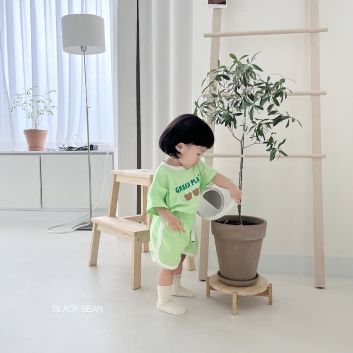 Black Bean - Korean Baby Fashion - #babyboutiqueclothing - Green Bebe Bodysuit - 7